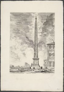 Lateran Obelisk in Rome by Giovanni Battista Piranesi