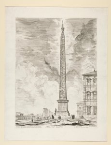 Egyptian Obelisk, from Views of Rome by Giovanni Battista Piranesi