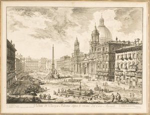 Piazza Navona, plate from 