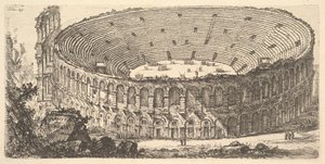 Amphitheater of Verona, ca. 1748 by Giovanni Battista Piranesi
