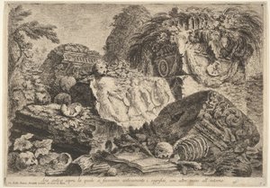 Plate 7: Ancient Altar on Which Sacrifices Were Performed in Antiquity, 1743