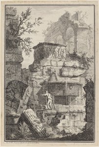 Ruins of Ancient Buildings by Giovanni Battista Piranesi