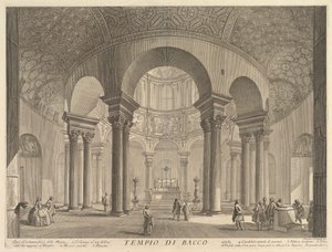 S. Constanza erroneously called Temple of Bacchus by Giovanni Battista Piranesi