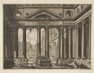 Second Frontispiece of Volume IV of Le Antichità Romane by Giovanni Battista Piranesi