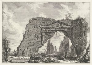 Sette Bassi Outside Rome (series title: Views of Rome) by Giovanni Battista Piranesi