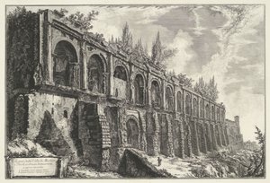 Temple of Hercules Victor at Tivoli by Giovanni Battista Piranesi