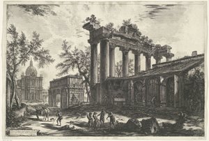 Temple of Saturn in Rome