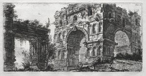 Temple of Diana by Giovanni Battista Piranesi