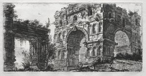 Temple of Diana by Giovanni Battista Piranesi