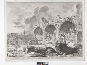 The Basilica Of Constantine by Giovanni Battista Piranesi