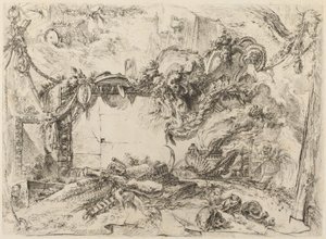 The Monumental Tablet by Giovanni Battista Piranesi