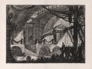 The Sawhorse, Plate 12 from Carceri d