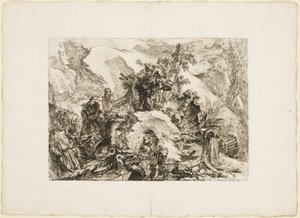 The Skeletons by Giovanni Battista Piranesi