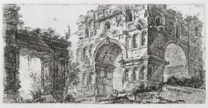 The Temple of Diana by Giovanni Battista Piranesi