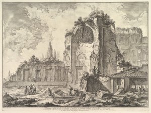 The Temple of Venus and Roma by Giovanni Battista Piranesi