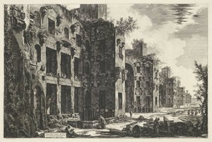 Baths of Diocletian in Rome by Giovanni Battista Piranesi