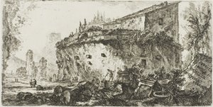 Tomb of the Scipios, Plate 18 from Some Views of Triumphal Arches and Other Arches by Giovanni Battista Piranesi