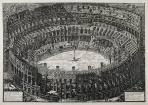 View of the Flavian Amphitheater Known as the Colosseum by Giovanni Battista Piranesi