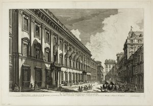 View of the Palazzo Odescalchi (from Views of Rome)