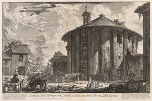 Views of Rome: Temple of Cybele by Giovanni Battista Piranesi