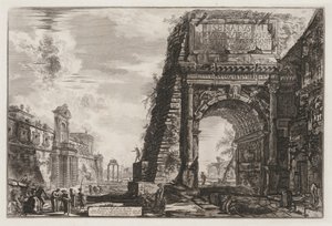 Views of Rome: The Arch of Titus, 1776