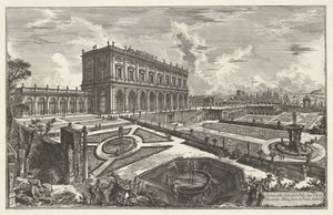 Villa Albani in Rome by Giovanni Battista Piranesi