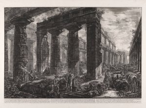 Interior View of the Temple of Neptune Described in Plate X