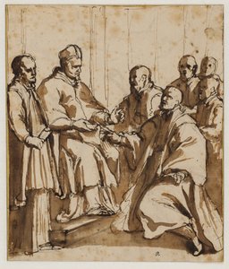 Pope Paul V Issuing the Bull "Universi agri domini" of 1612