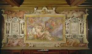 The Death of Adonis, Decorative Scheme in the Gallery of Francis I (detail) by Giovanni Battista Rosso Fiorentino