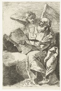 Evangelist Matthew with Angel