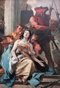 Saint Agatha by Giovanni Battista Tiepolo