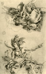 America, 1753, 1928 by Giovanni Battista Tiepolo