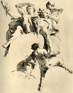Bacchus and Ariadne, c1740 by Giovanni Battista Tiepolo