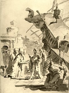 Capitulation of a Town, mid 18th century, 1928 by Giovanni Battista Tiepolo