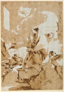 The Annunciation, ca. 1732 by Giovanni Battista Tiepolo