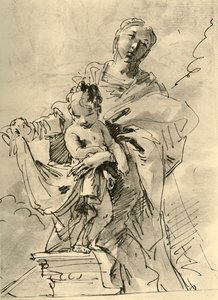 Madonna and Child by Giovanni Battista Tiepolo