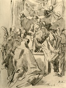 Madonna enthroned with Saints