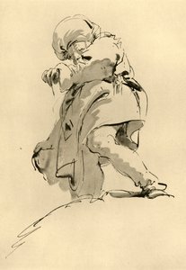 Man with Turban, mid 18th century, 1928 by Giovanni Battista Tiepolo