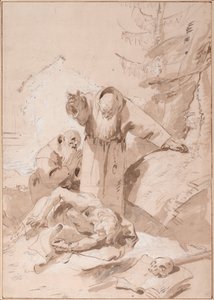 Saint Fidelis of Sigmarigen and Saint Joseph of Leonessa by Giovanni Battista Tiepolo