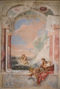Thetis Consoling Her Son Achilles from the Room of the Iliad in the Palazzina by Giovanni Battista Tiepolo