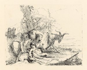 Vari Capricci, before 1750 by Giovanni Battista Tiepolo