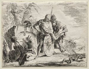 Various Caprices: The Astrologer and the Young Soldier by Giovanni Battista Tiepolo