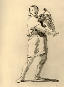 Youth with Amphora by Giovanni Battista Tiepolo