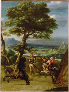 Landscape with Absalom killed by Joab