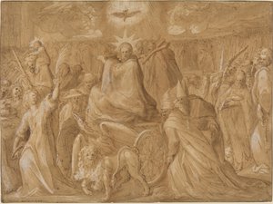 The Triumph of Christ by Giovanni Battista della Rovere