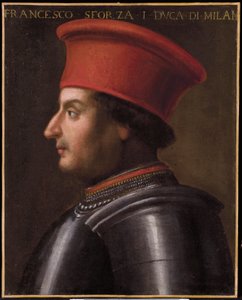 Portrait of Francesco Sforza by Giovanni Bellini