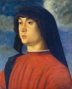 Portrait of a Young Man in Red by Giovanni Bellini