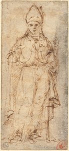 Saint Louis of Toulouse Holding a Staff by Giovanni Bellini