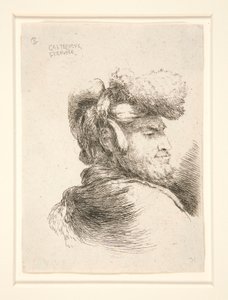 A Man in Profile, turned to right, from the series Les petites tetes