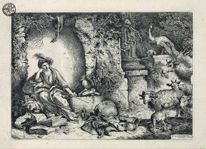 Circe Transforms Odysseus’ Companions into Animals by Giovanni Benedetto Castiglione